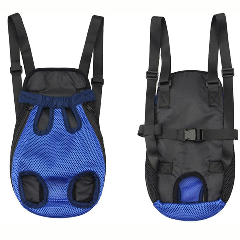 Adventurer's Denim Pet Backpack Carrier