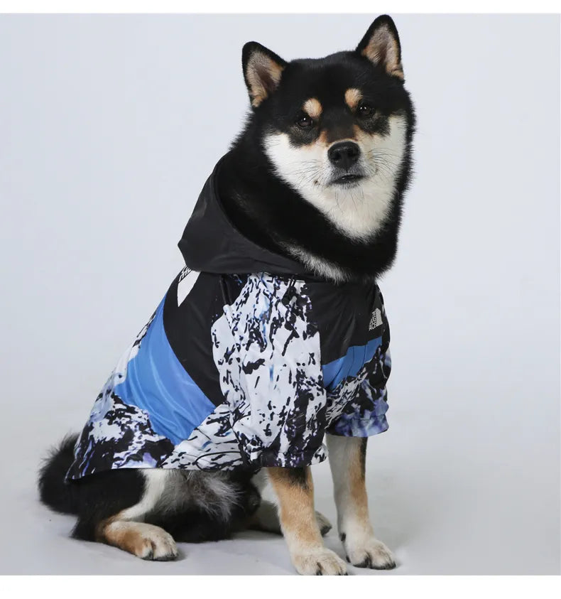 The Dog Face Wind and Water Proof Reflective Jacket