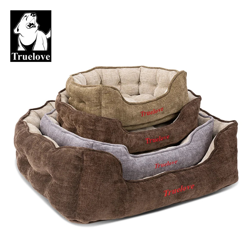 Truelove Super Soft Plush Dog Bed