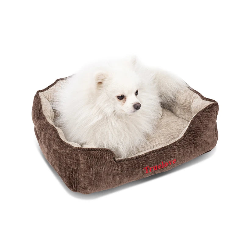 Truelove Super Soft Plush Dog Bed