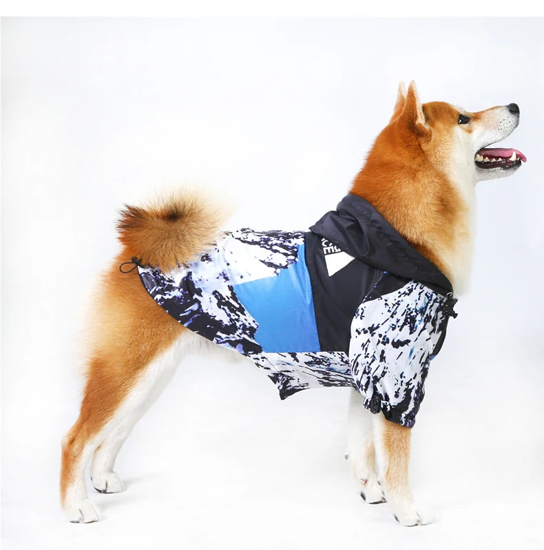 The Dog Face Wind and Water Proof Reflective Jacket