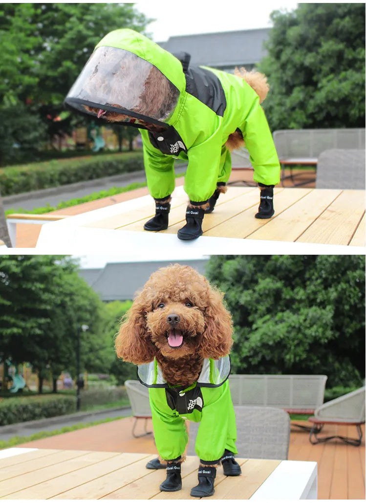 The Dog Face Rain Coat