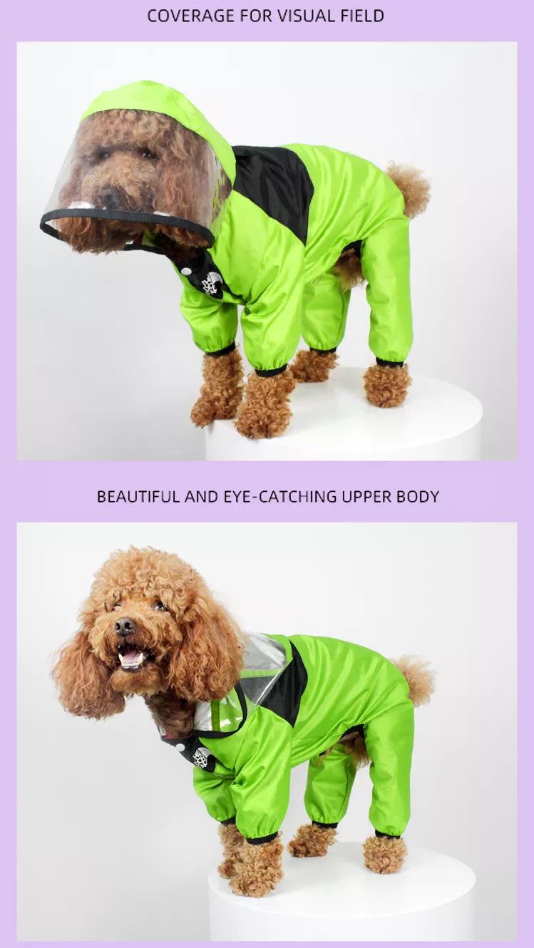 The Dog Face Rain Coat