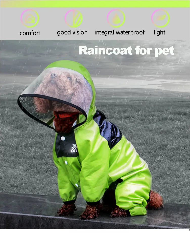 The Dog Face Rain Coat