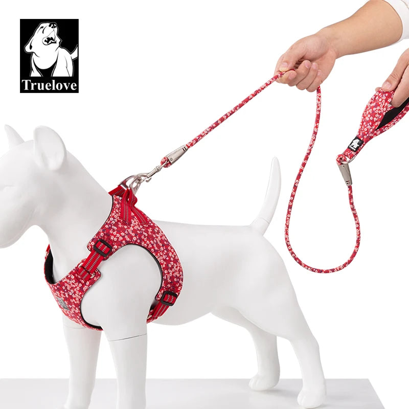 Truelove Pet Leash Floral Rope Leash