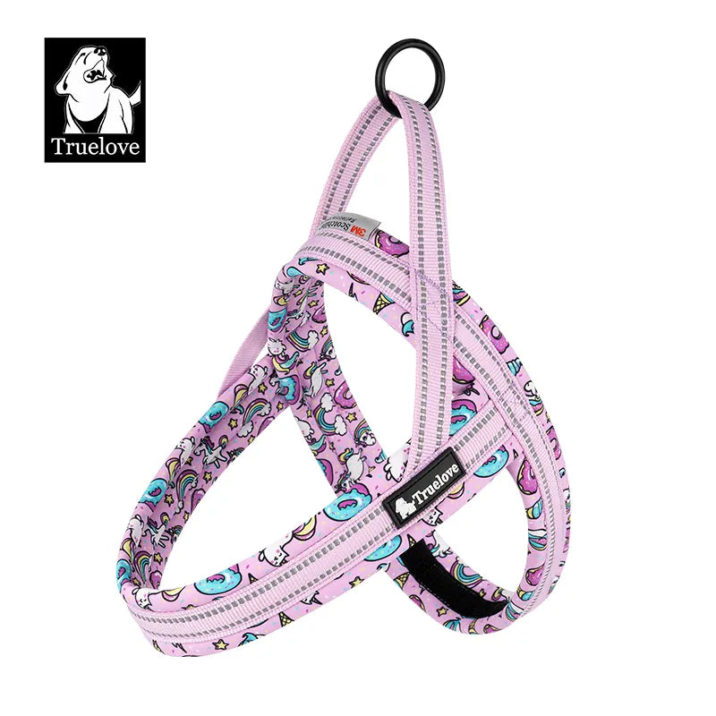 Truelove Floral Printing Mesh Padded Harness