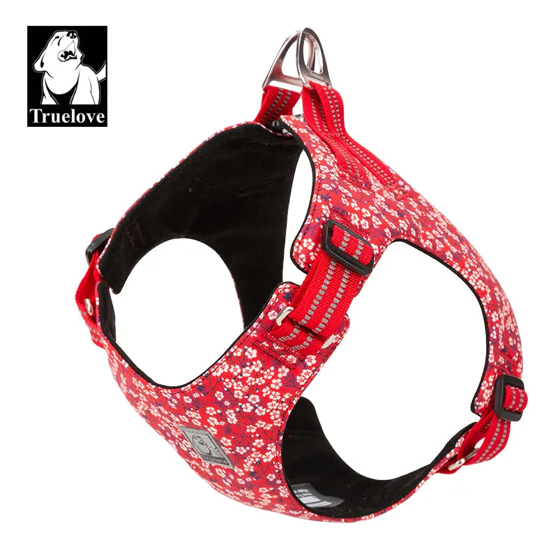 Truelove Floral Dog Harness