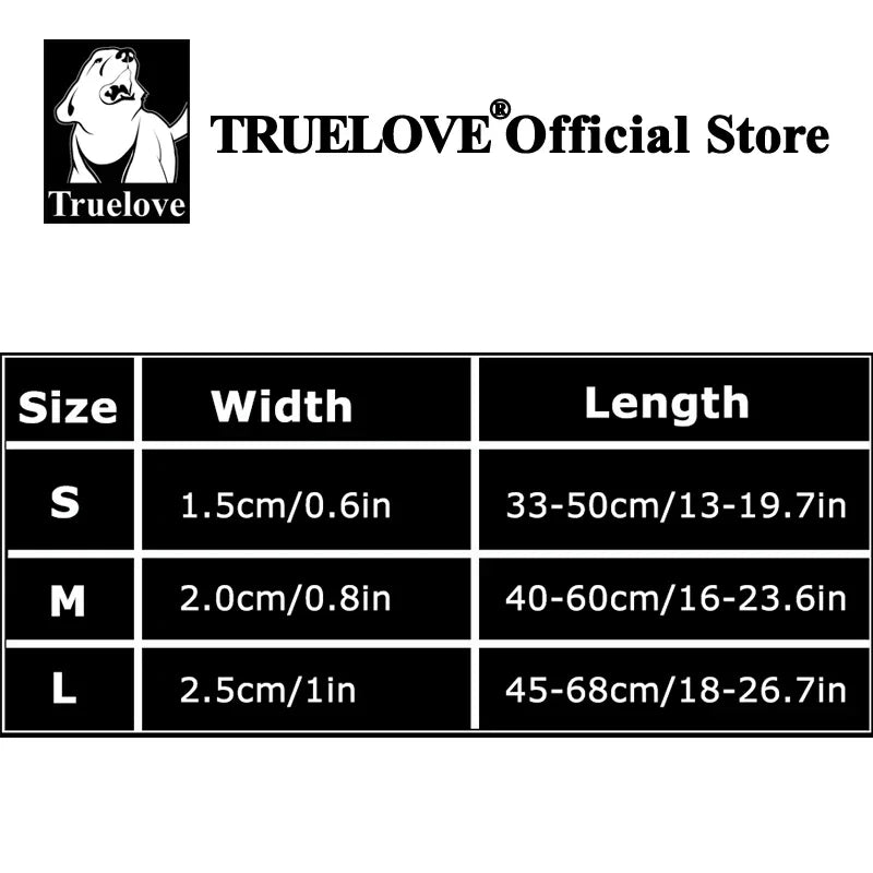 Truelove Reflective Nylon Double Dog Leash