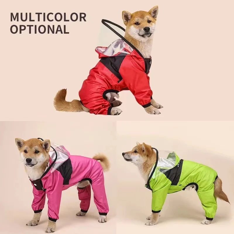 The Dog Face Rain Coat