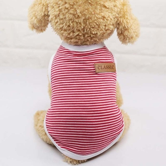 Classic Stripe Dog Shirt