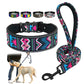 Reflective Padded Nylon Dog Collar