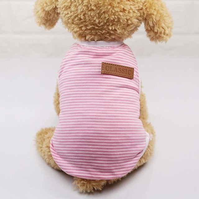 Classic Stripe Dog Shirt