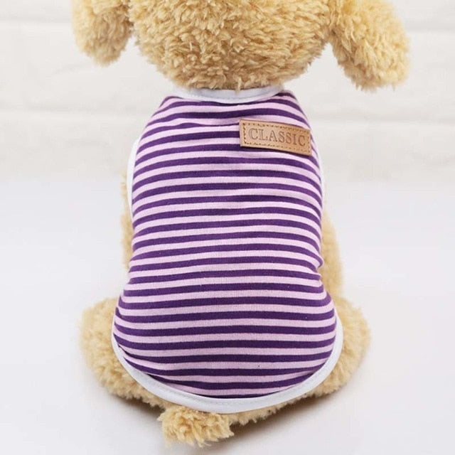 Classic Stripe Dog Shirt