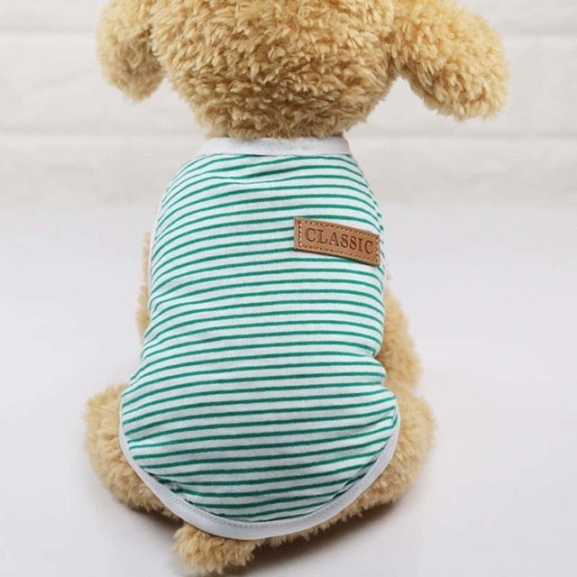 Classic Stripe Dog Shirt