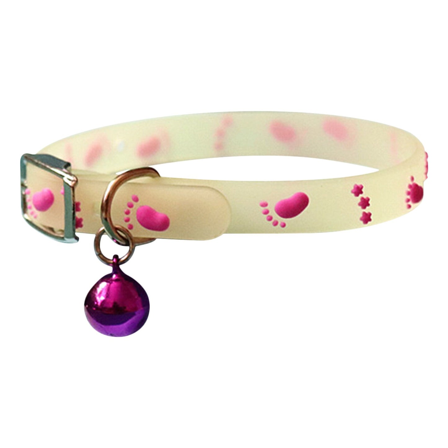 Luminous Cat Collar with Bell