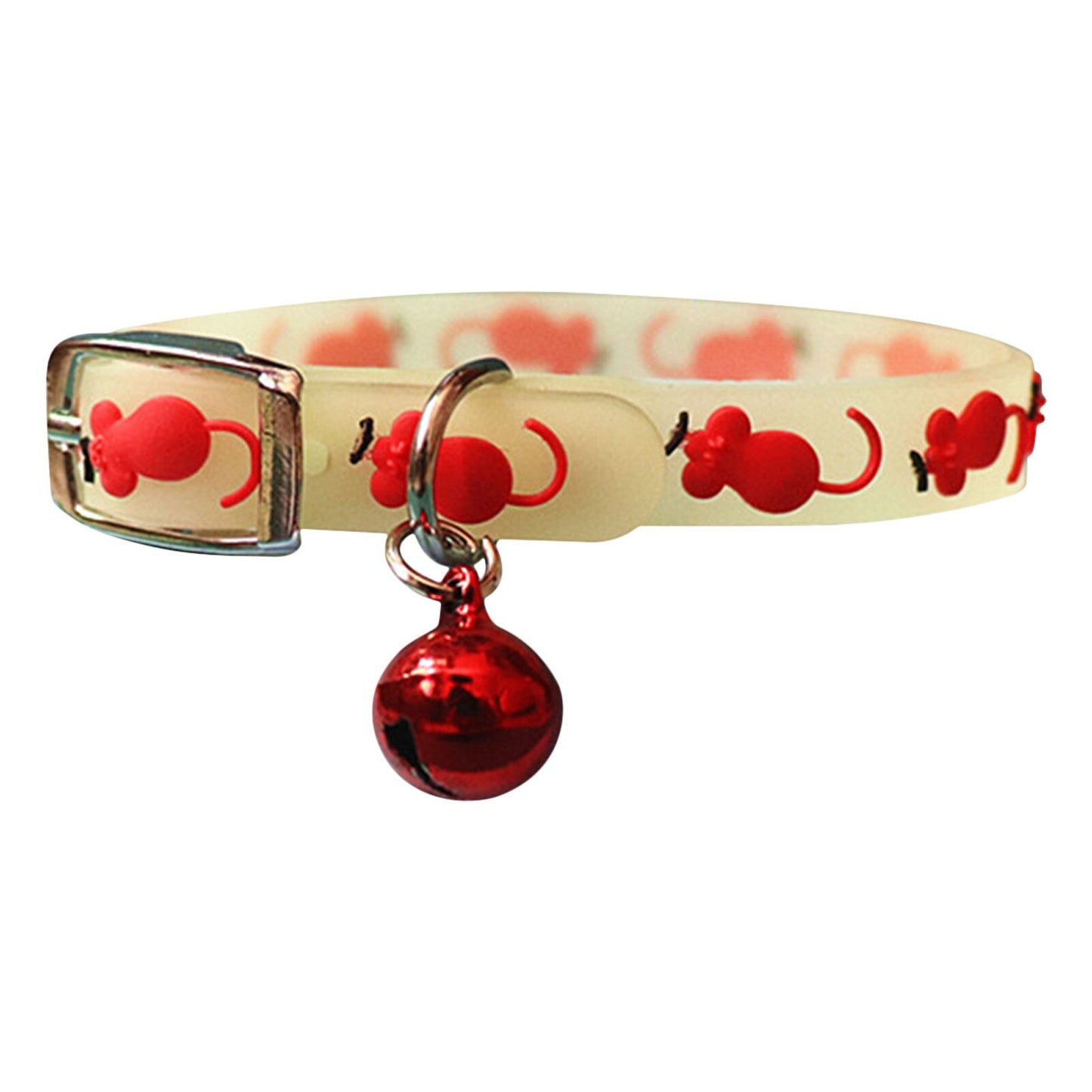 Luminous Cat Collar with Bell