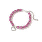 Pet Pearl Necklace with Rhinestone Accents